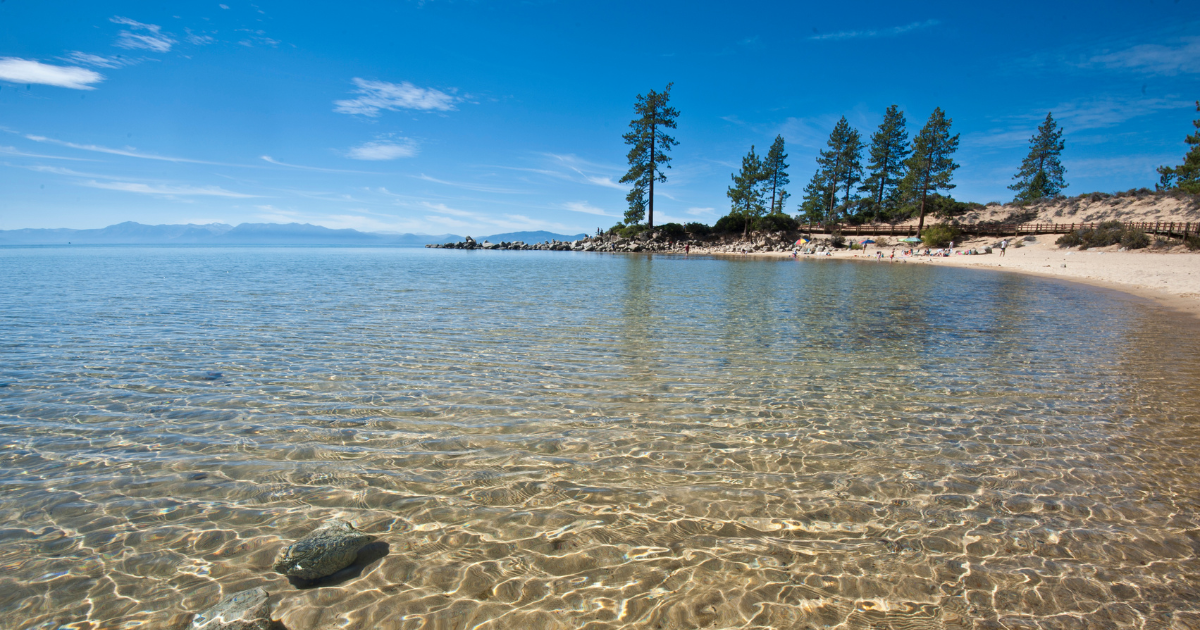beach in lake tahoe